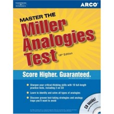 Master The Miller Analogies Test 2006 (Arco Master The Miller Analogies Test)
