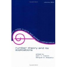 Number Theory And Its Applications (Lecture Notes In Pure And Applied Mathematics Vol. 204)  (Paperback)