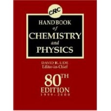 Crc Handbook Of Chemistry And Physics 80Th Edition  (Hardcover)