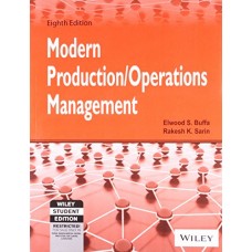Modern Production / Operations Management, 8Th Ed