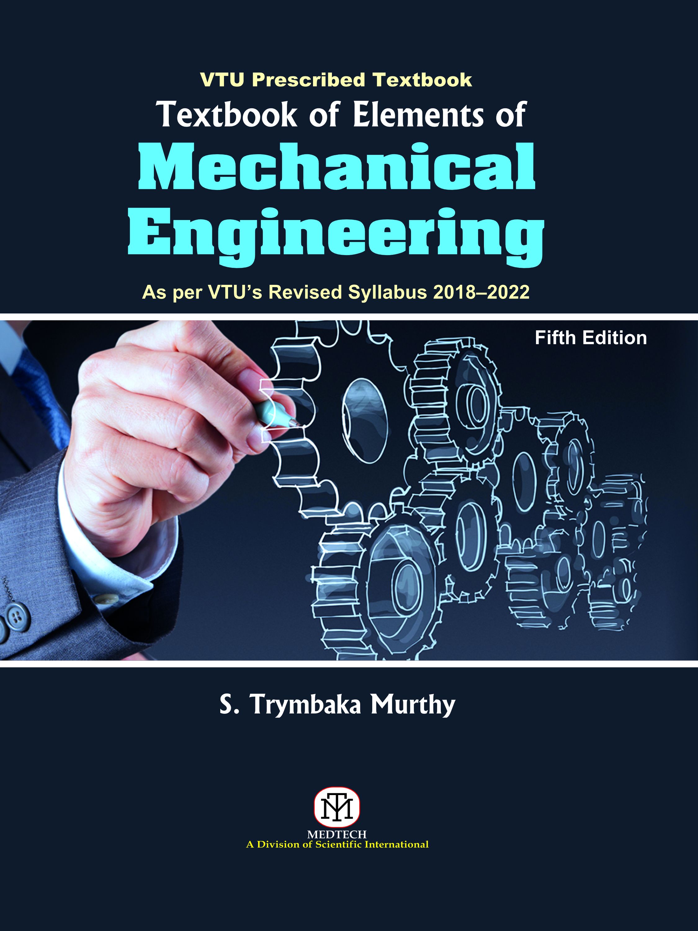 Textbook Of Elements Of Mechanical Engineering  {As Per Vtu's Revised Syllabus 2018-2022},5/Ed {Pb}