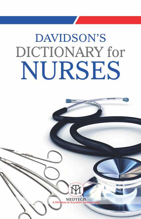 DAVIDSON'S DICTIONARY FOR NURSES