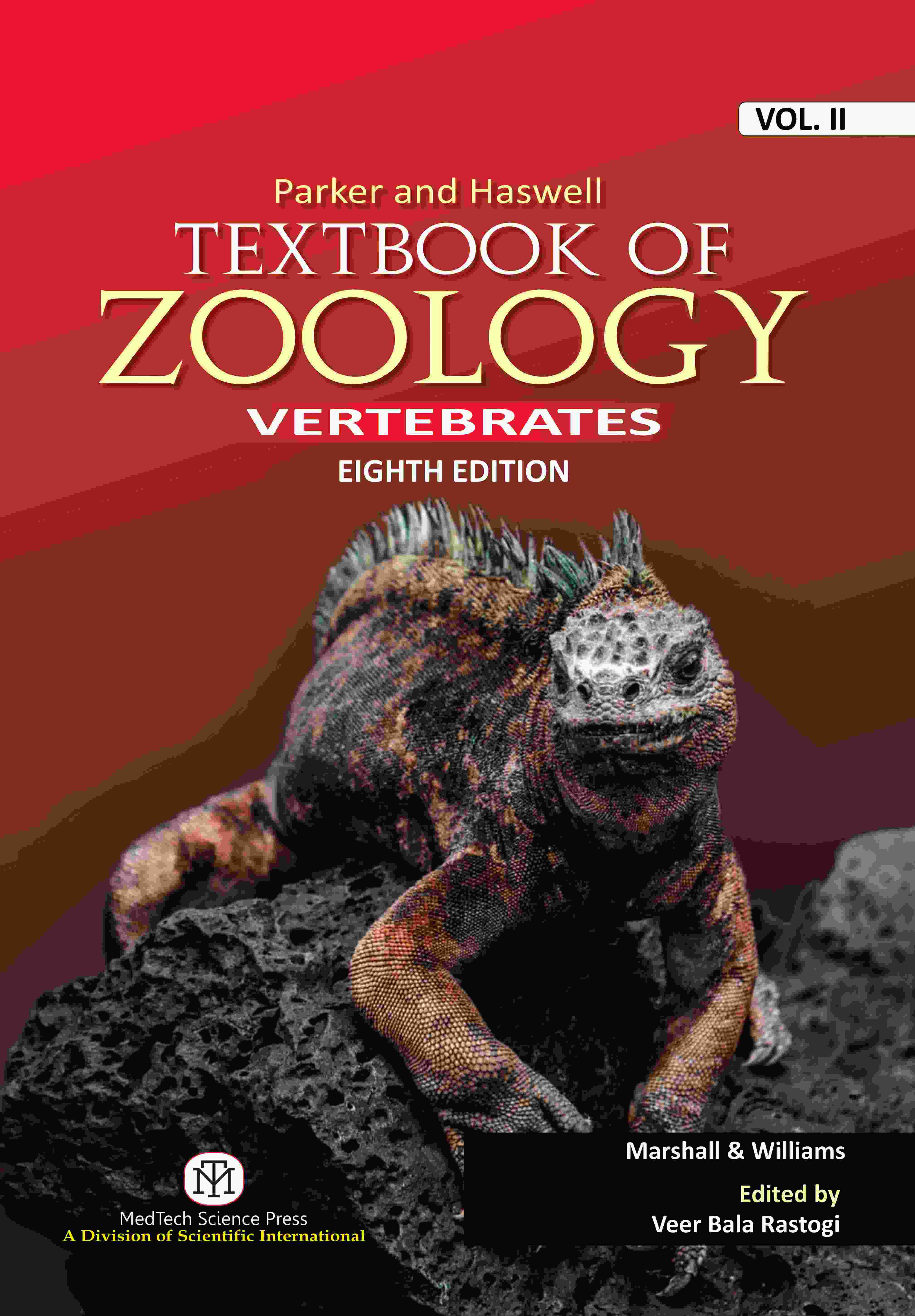 PARKER AND HASWELL TEXTBOOK OF ZOOLOGY : VERTEBRATES,8/ED ,VOL. II