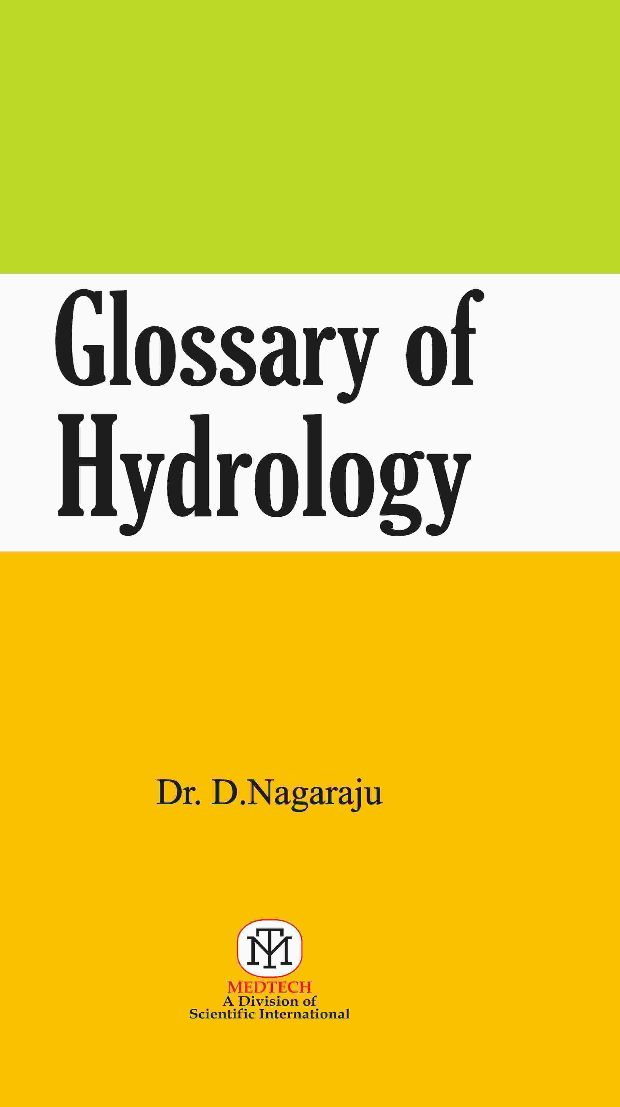 GLOSSARY OF HYDROLOGY