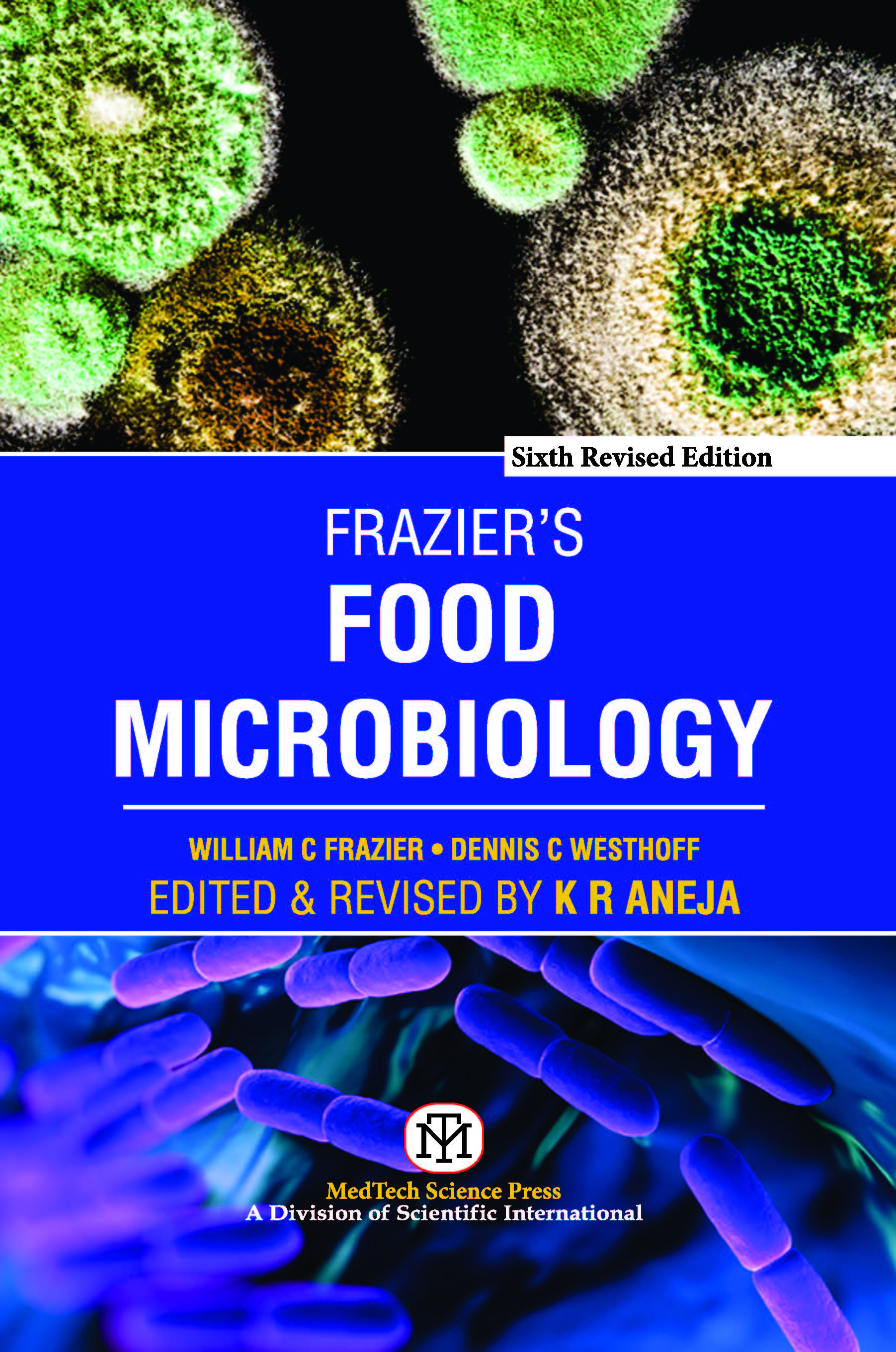 FRAZIER'S FOOD MICROBIOLOGY,6TH REVISD EDN.